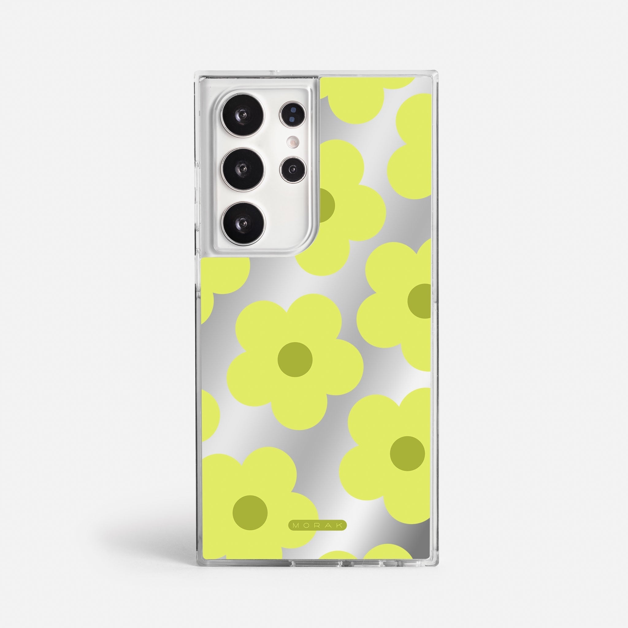 Case Retro Flowers - Espejo Premium – Protección antigolpe | Diseño colombiano | Morak