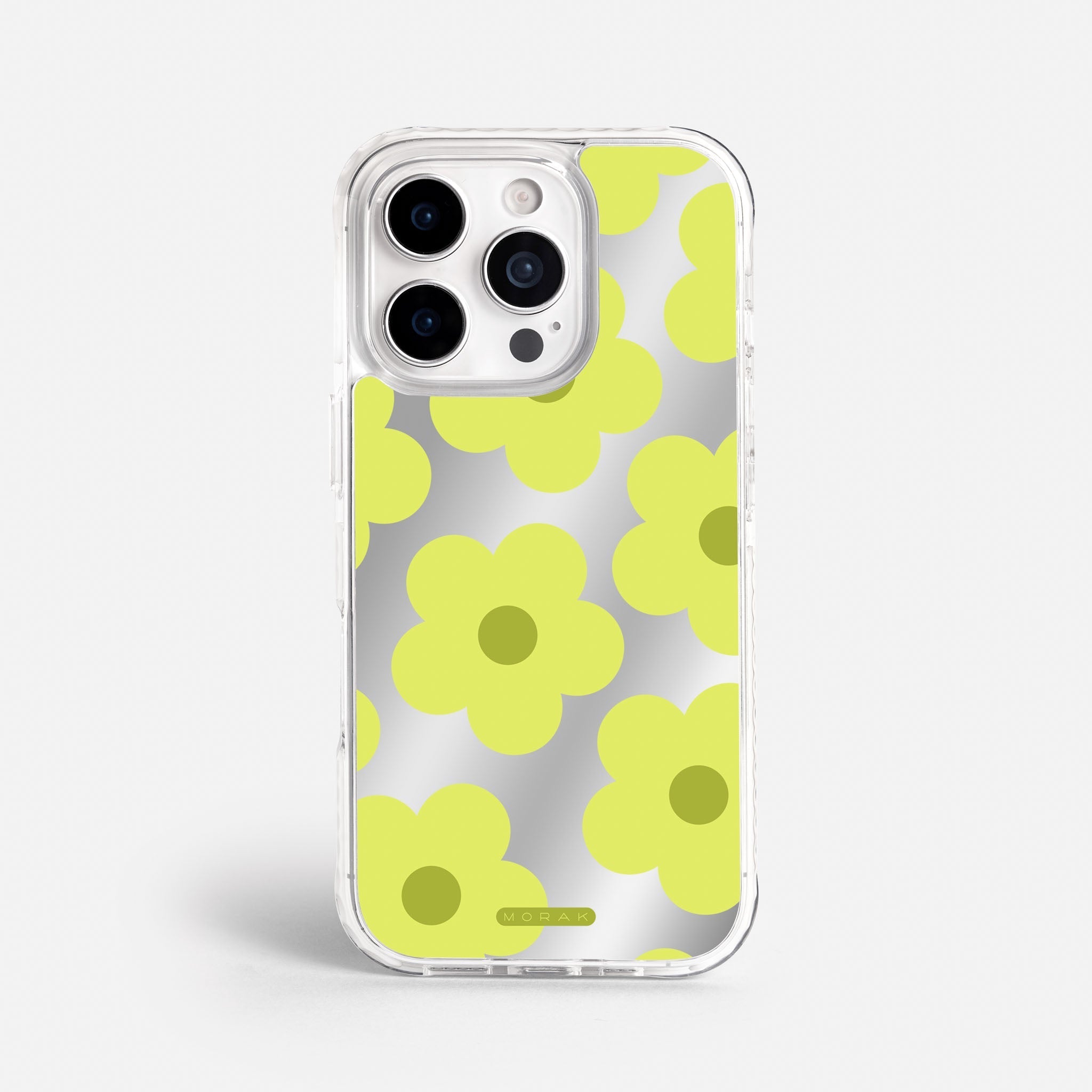 Case Retro Flowers - Espejo Premium – Protección antigolpe | Diseño colombiano | Morak