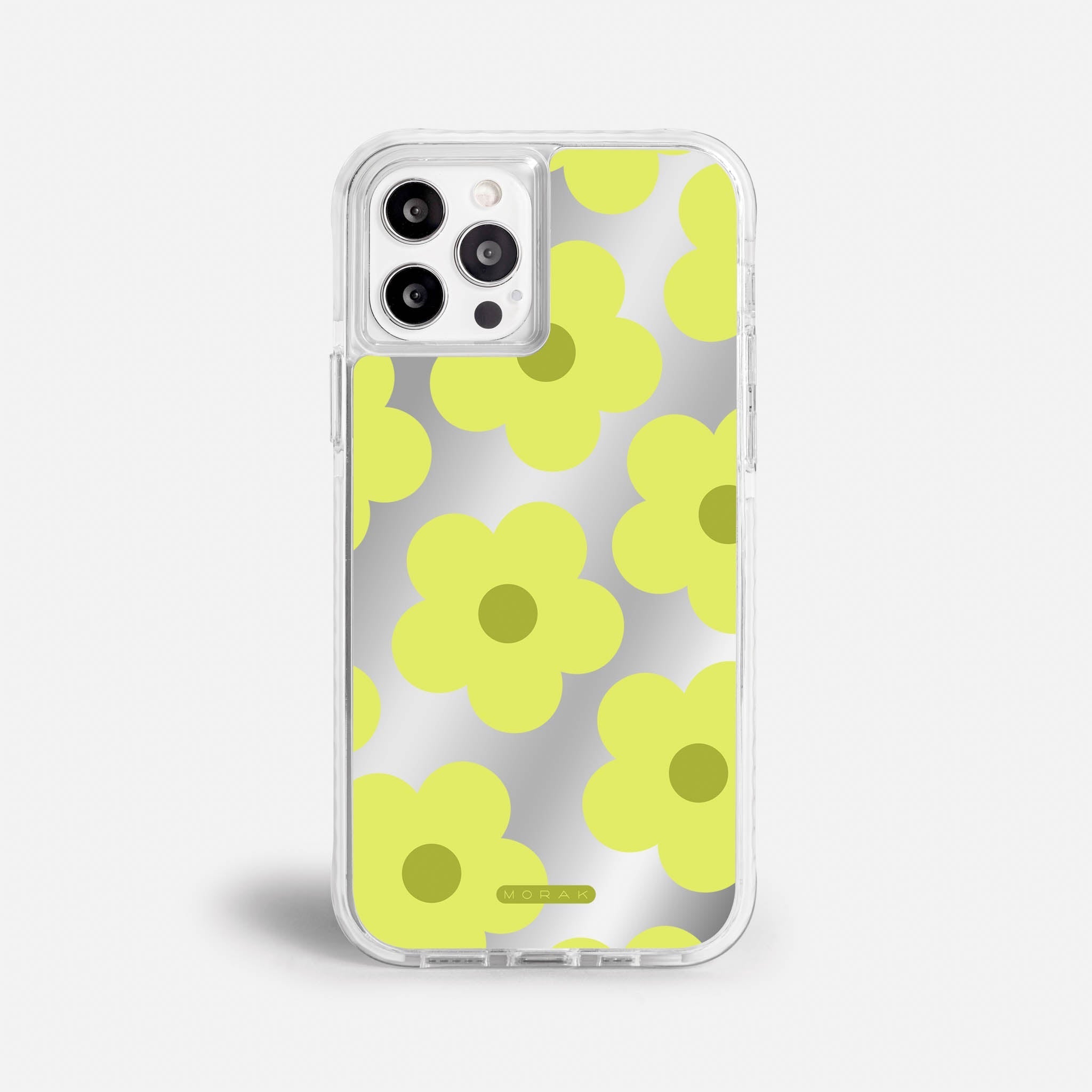Case Retro Flowers - Espejo Premium – Protección antigolpe | Diseño colombiano | Morak