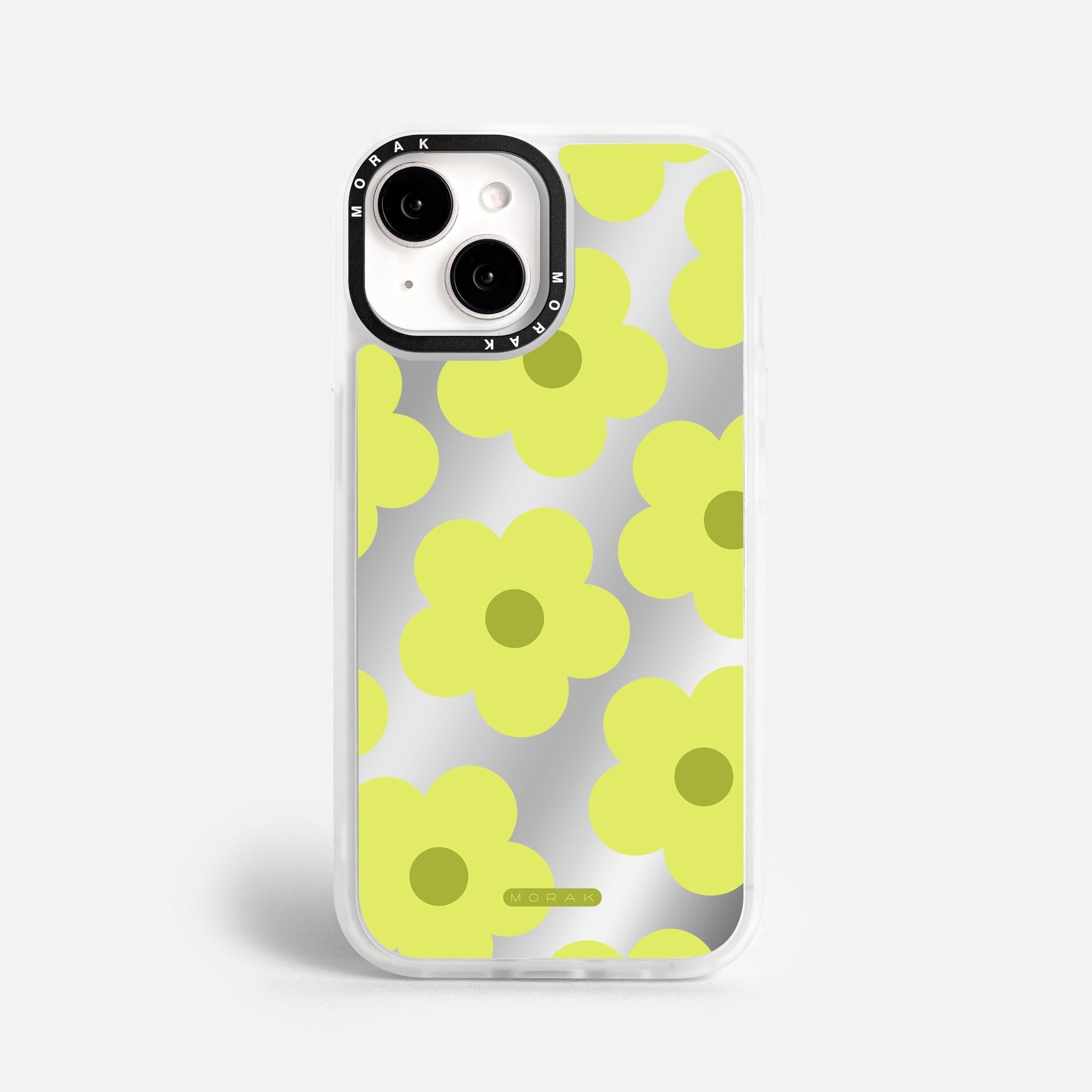 Case Retro Flowers - Espejo Premium – Protección antigolpe | Diseño colombiano | Morak