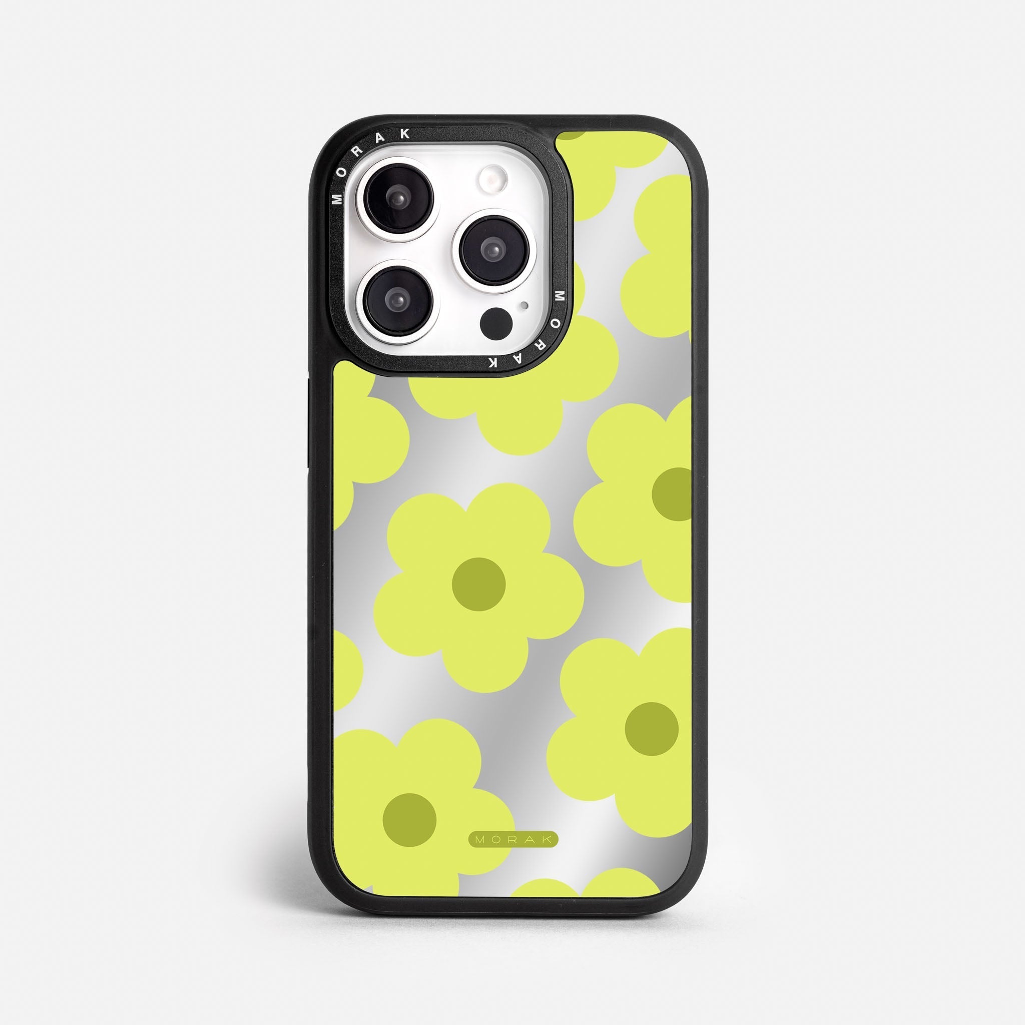 Case Retro Flowers - Espejo Premium – Protección antigolpe | Diseño colombiano | Morak