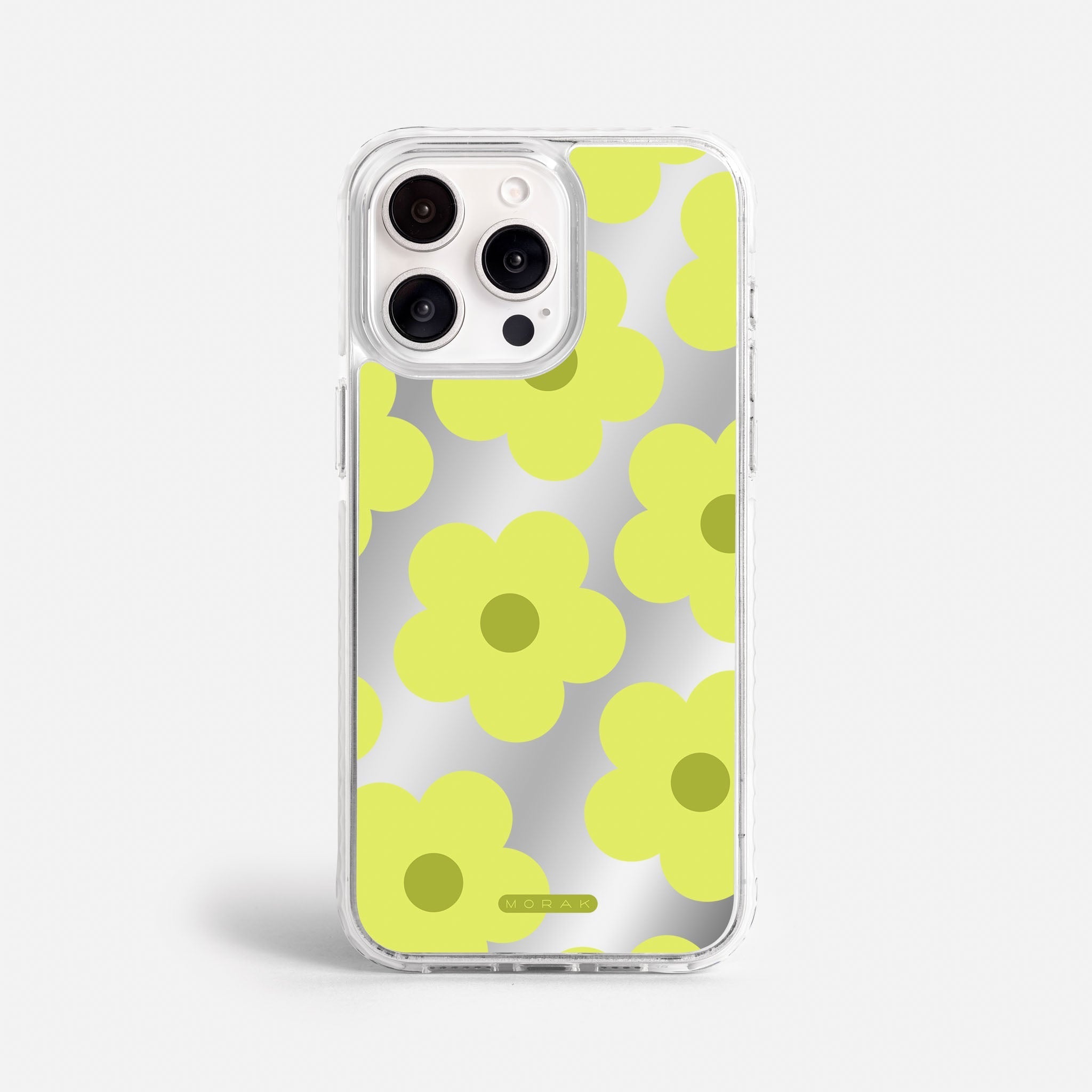 Case Retro Flowers - Espejo Premium – Protección antigolpe | Diseño colombiano | Morak