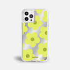 Case Retro Flowers - Espejo Premium – Protección antigolpe | Diseño colombiano | Morak