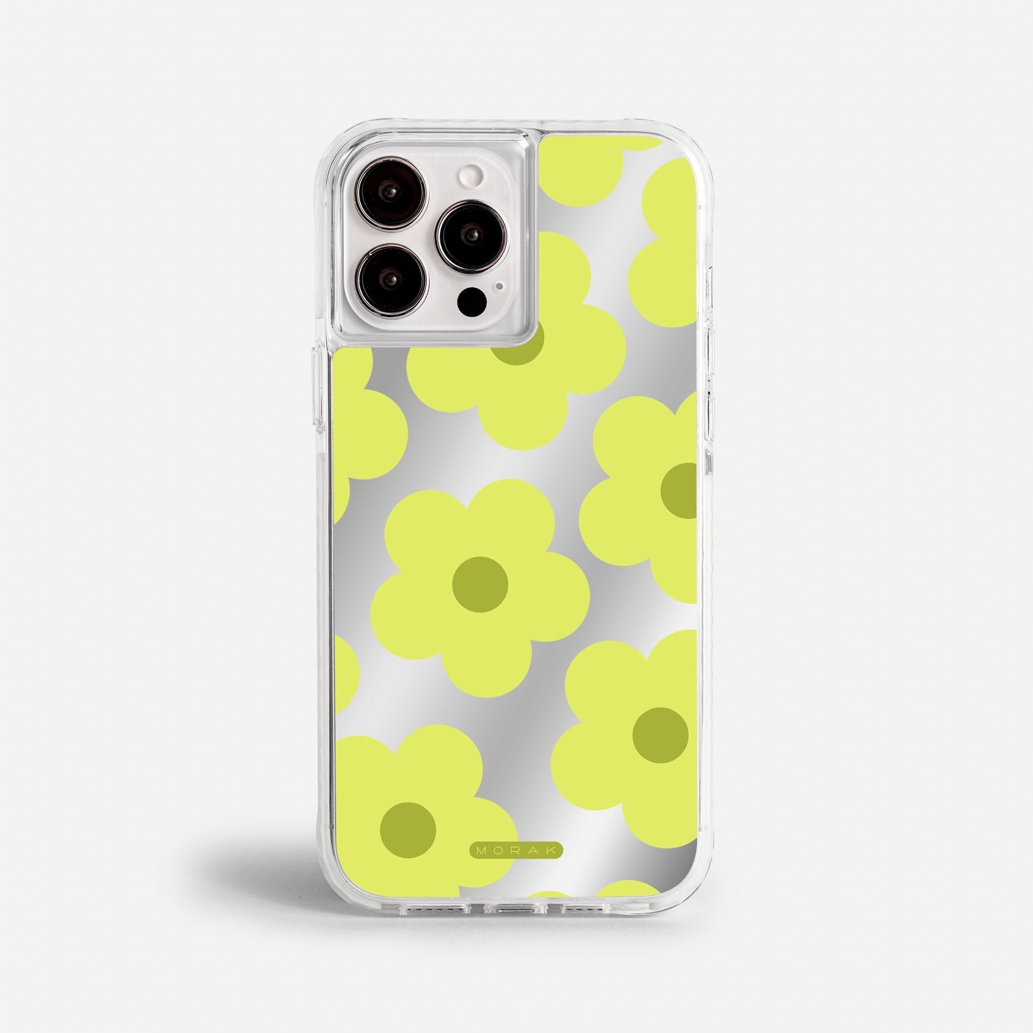 Case Retro Flowers - Espejo Premium – Protección antigolpe | Diseño colombiano | Morak