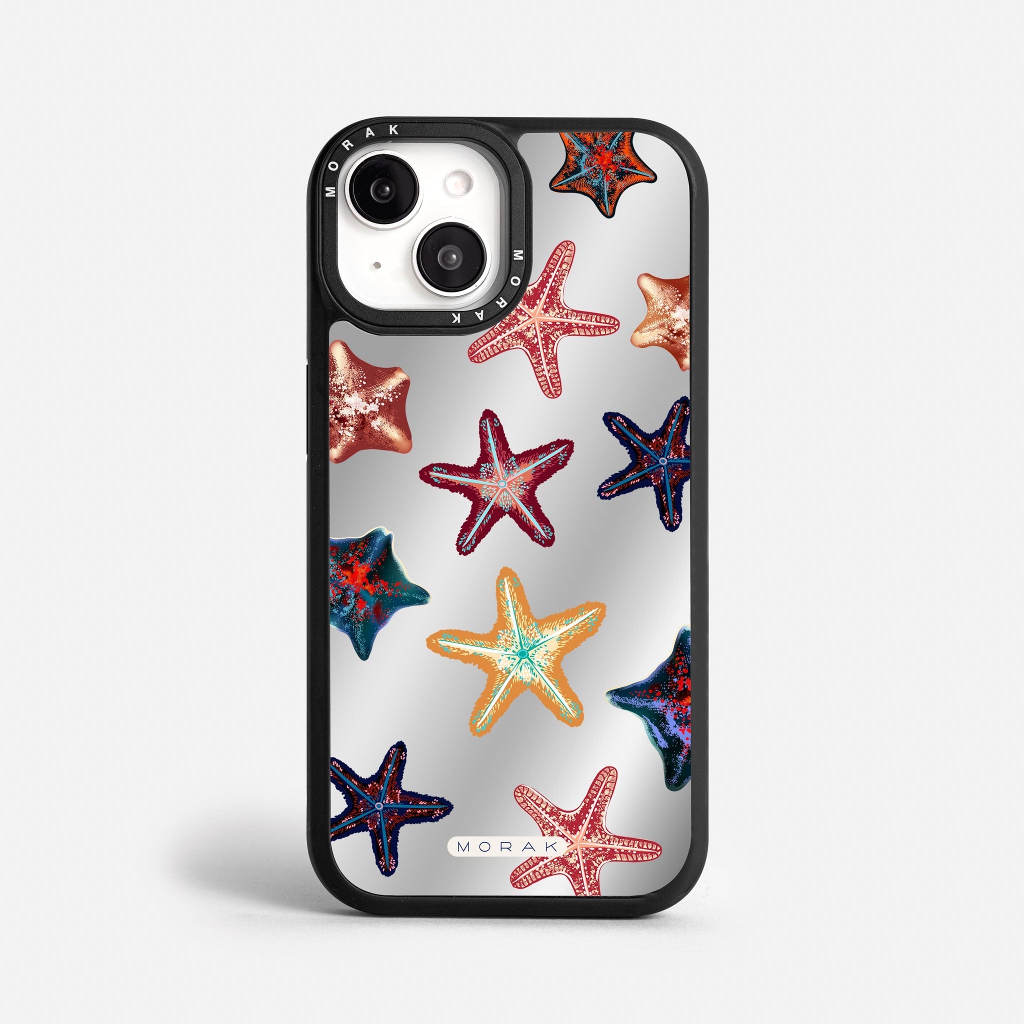 Case Funda Starfish Pop - Espejo Premium Para iPhone 17-12 Samsung S26-S22