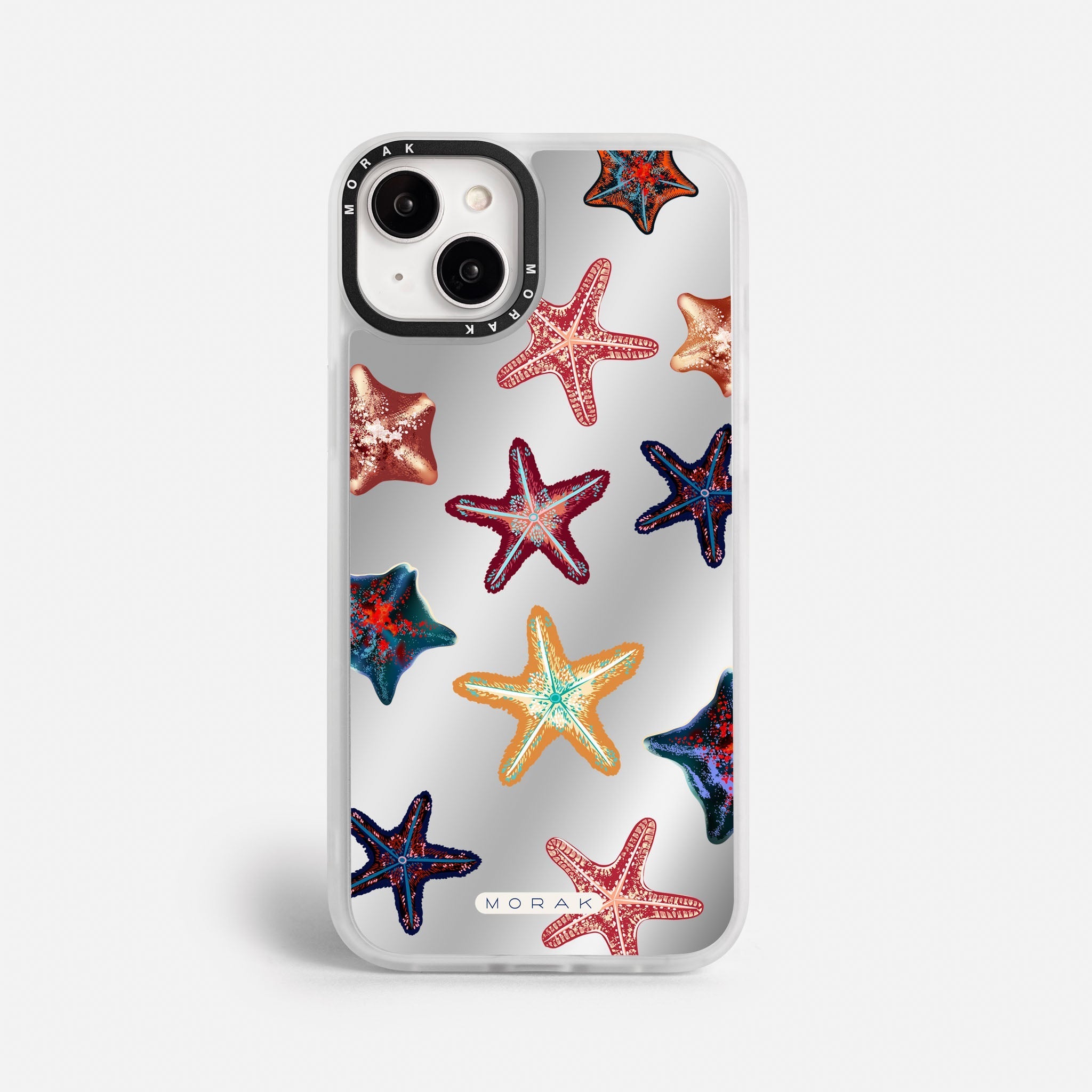 Case Funda Starfish Pop - Espejo Premium Para iPhone 17-12 Samsung S26-S22