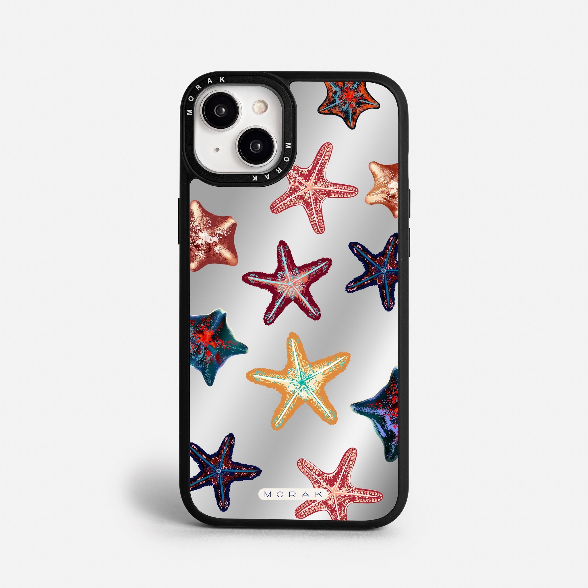 Case Funda Starfish Pop - Espejo Premium Para iPhone 17-12 Samsung S26-S22