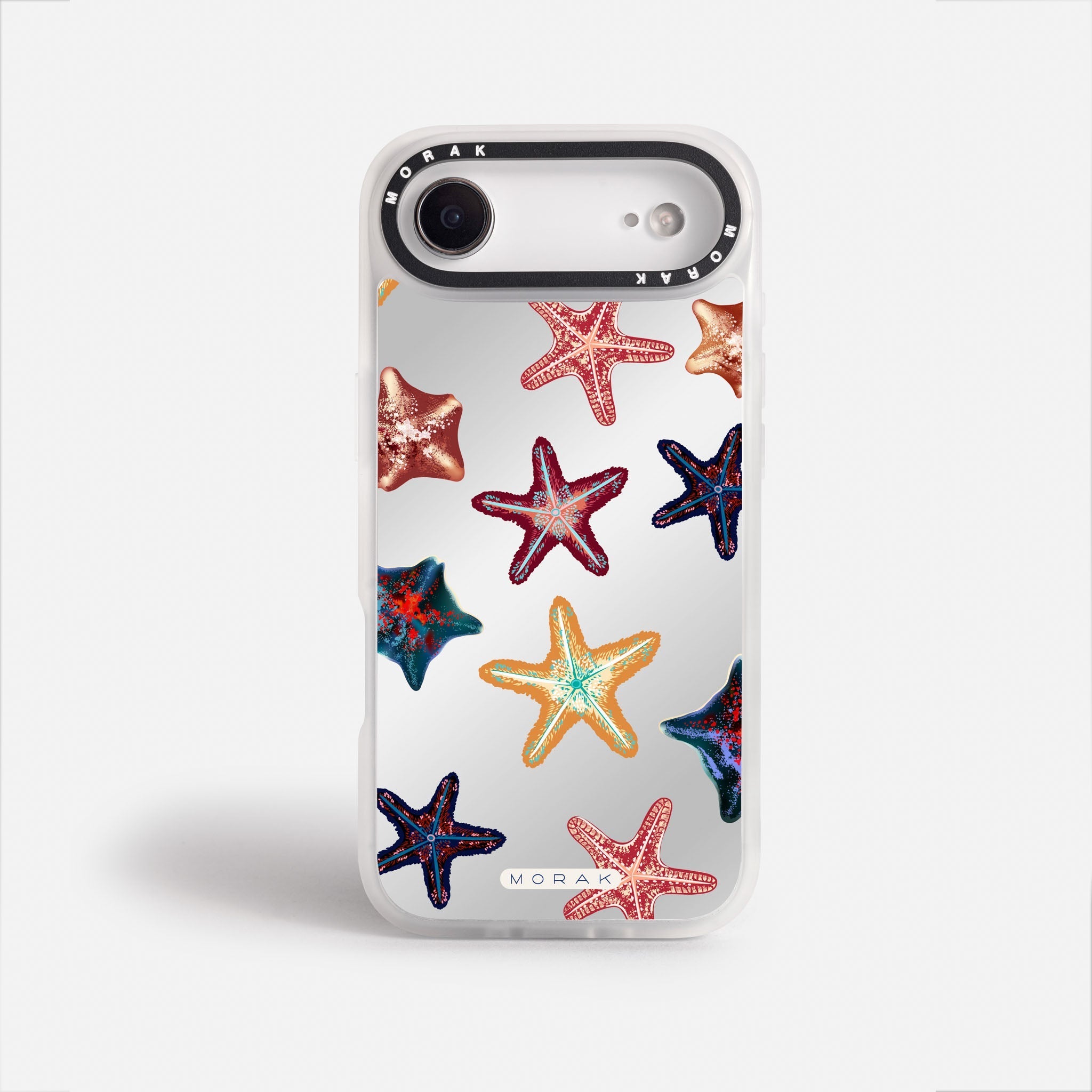 Case Funda Starfish Pop - Espejo Premium Para iPhone 17-12 Samsung S26-S22