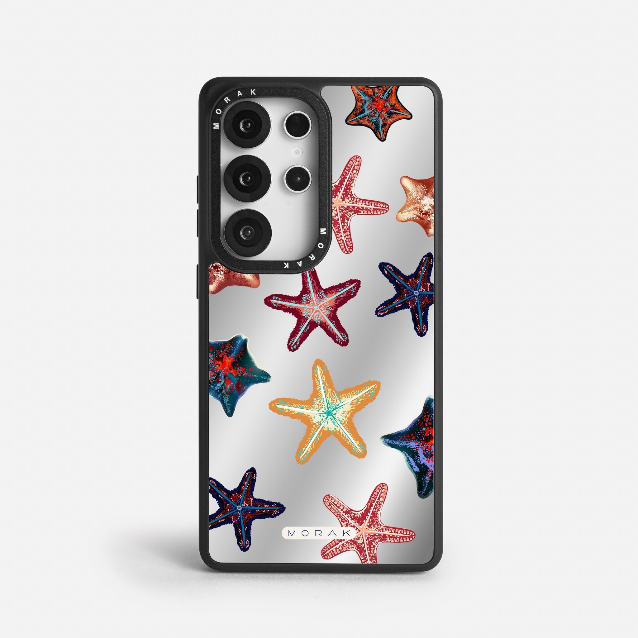 Case Funda Starfish Pop - Espejo Premium Para iPhone 17-12 Samsung S26-S22