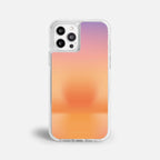 Case Funda Sunset Flow - Blanco Premium Para iPhone 17-12 Samsung S26-S22