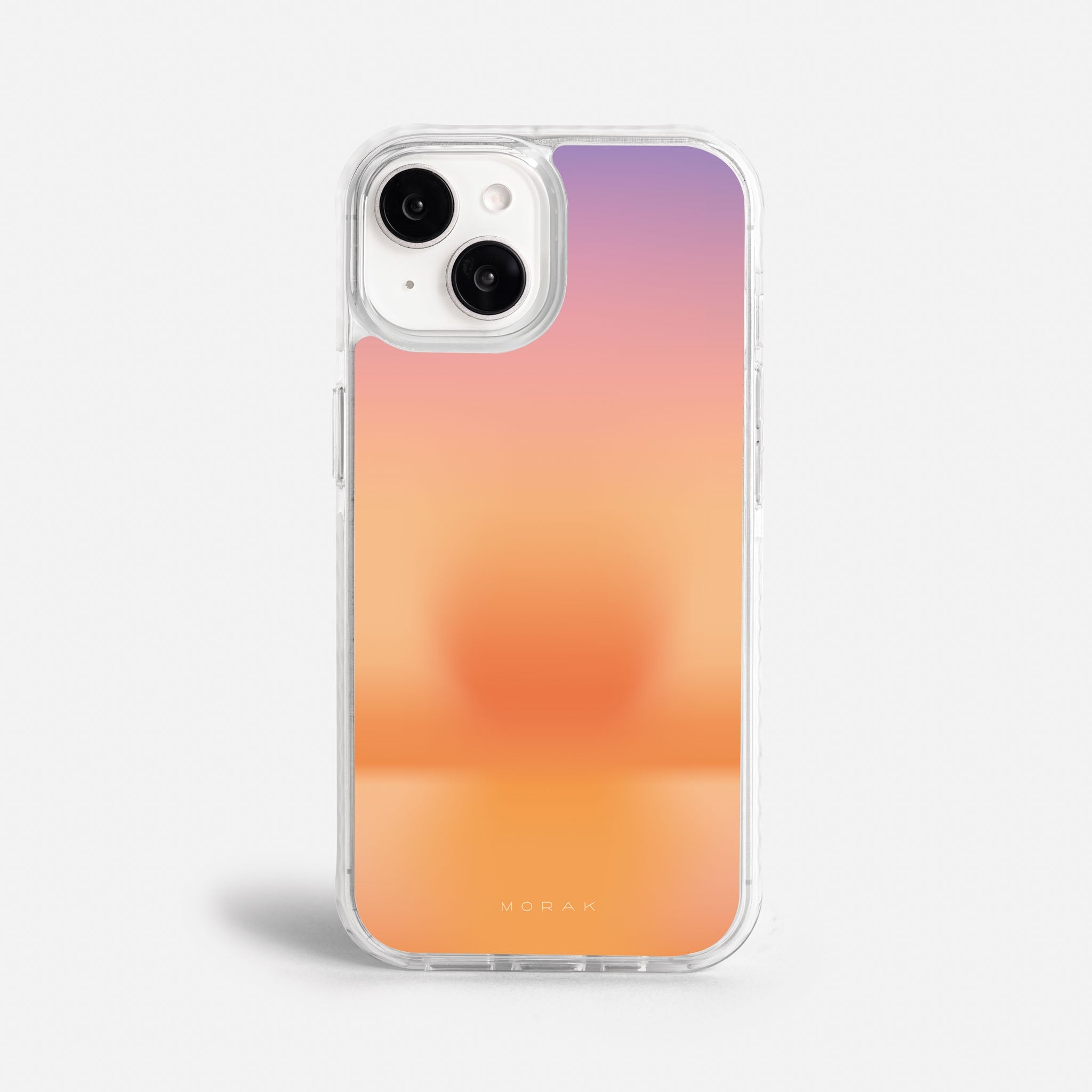 Case Funda Sunset Flow - Blanco Premium Para iPhone 17-12 Samsung S26-S22