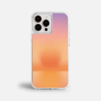 Case Funda Sunset Flow - Blanco Premium Para iPhone 17-12 Samsung S26-S22