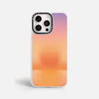 Case Funda Sunset Flow - Blanco Premium Para iPhone 17-12 Samsung S26-S22