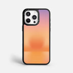 Case Funda Sunset Flow - Blanco Premium Para iPhone 17-12 Samsung S26-S22