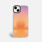 Case Funda Sunset Flow - Blanco Premium Para iPhone 17-12 Samsung S26-S22