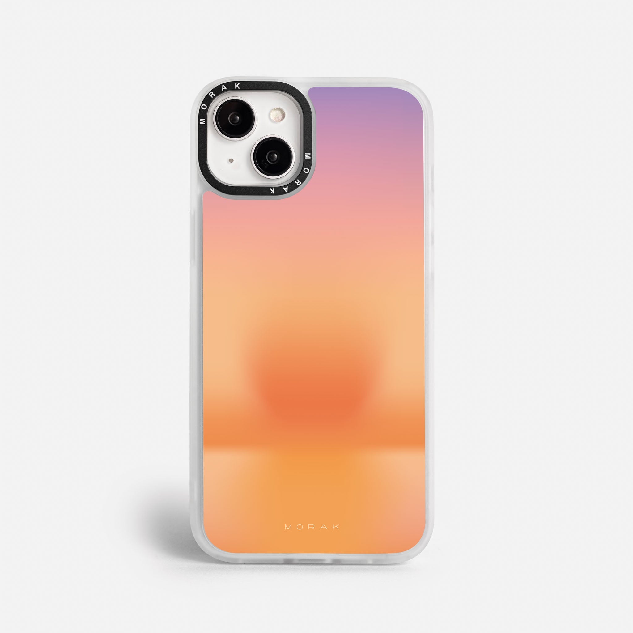 Case Funda Sunset Flow - Blanco Premium Para iPhone 17-12 Samsung S26-S22