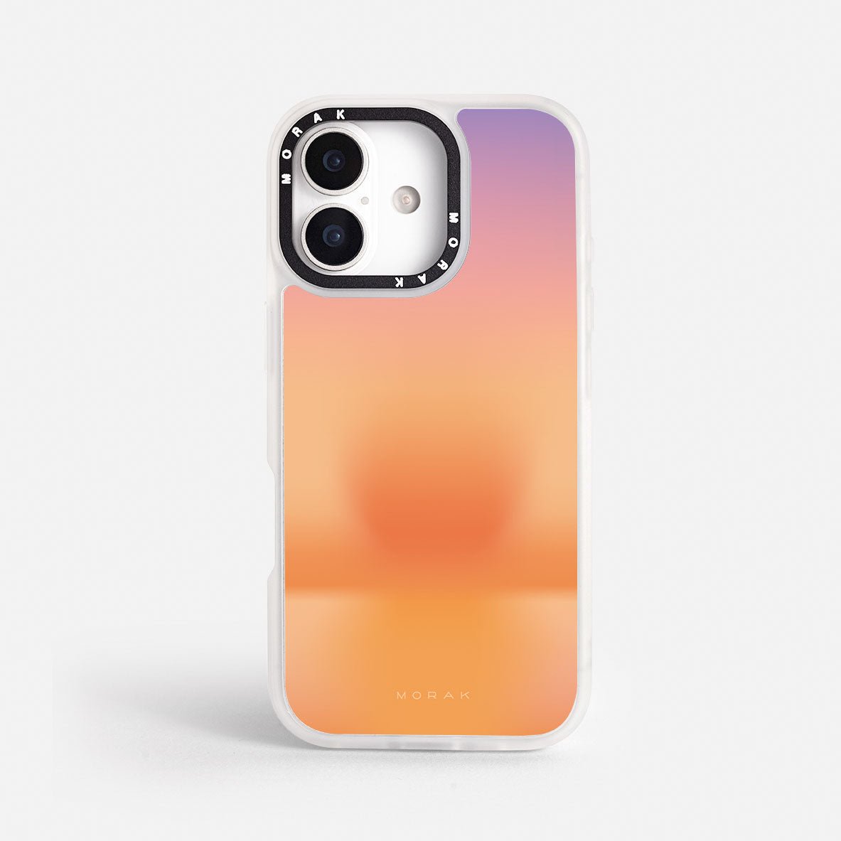 Case Funda Sunset Flow - Blanco Premium Para iPhone 17-12 Samsung S26-S22