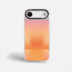 Case Funda Sunset Flow - Blanco Premium Para iPhone 17-12 Samsung S26-S22
