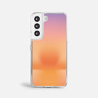 Case Funda Sunset Flow - Blanco Premium Para iPhone 17-12 Samsung S26-S22