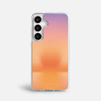 Case Funda Sunset Flow - Blanco Premium Para iPhone 17-12 Samsung S26-S22