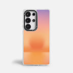 Case Funda Sunset Flow - Blanco Premium Para iPhone 17-12 Samsung S26-S22