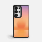 Case Funda Sunset Flow - Blanco Premium Para iPhone 17-12 Samsung S26-S22