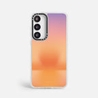 Case Funda Sunset Flow - Blanco Premium Para iPhone 17-12 Samsung S26-S22