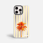 Case Funda Sunset Palm - Espejo Premium Para iPhone 17-12 Samsung S26-S22
