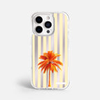 Case Funda Sunset Palm - Espejo Premium Para iPhone 17-12 Samsung S26-S22