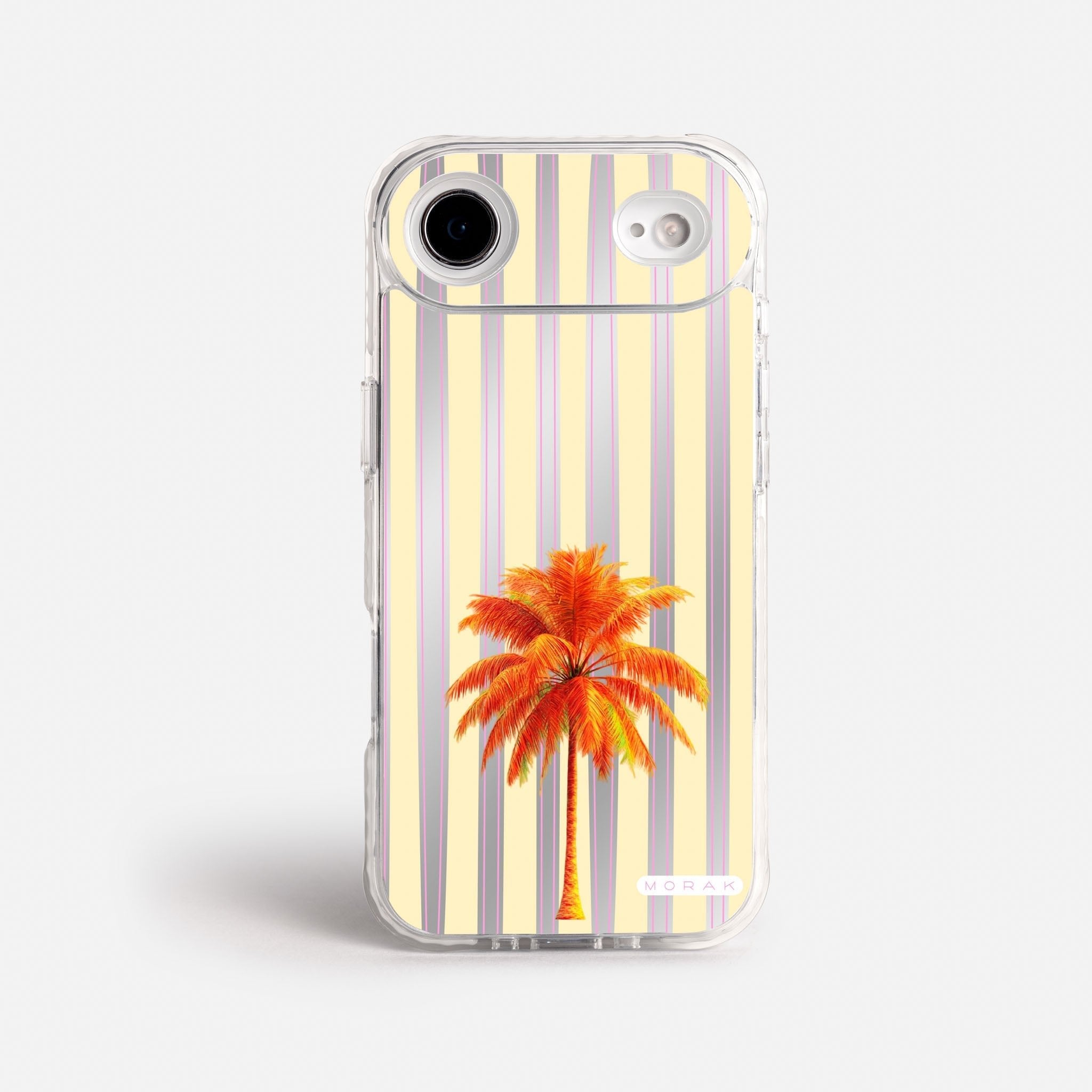 Case Funda Sunset Palm - Espejo Premium Para iPhone 17-12 Samsung S26-S22
