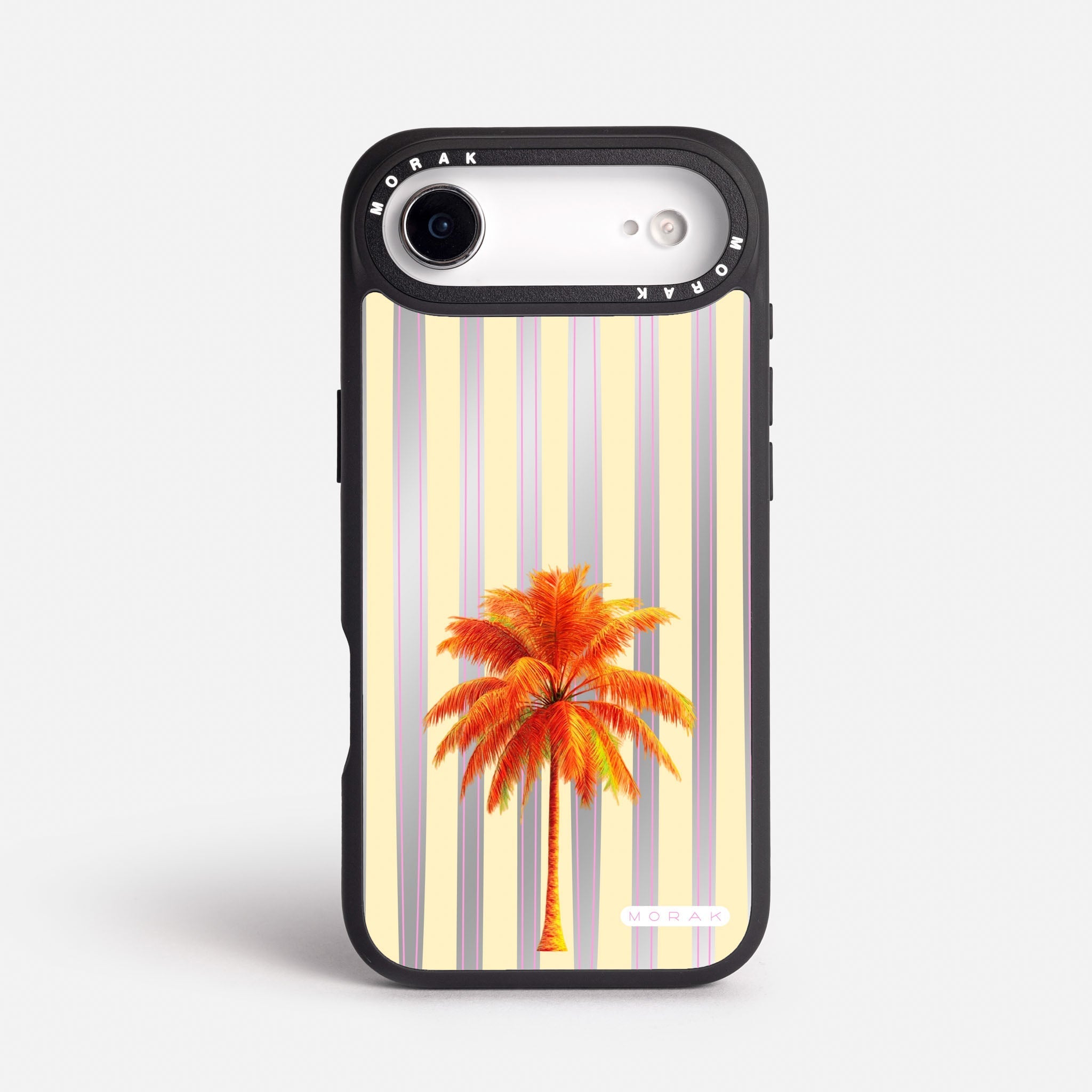 Case Funda Sunset Palm - Espejo Premium Para iPhone 17-12 Samsung S26-S22