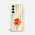 Case Funda Sunset Palm - Espejo Premium Para iPhone 17-12 Samsung S26-S22