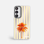 Case Funda Sunset Palm - Espejo Premium Para iPhone 17-12 Samsung S26-S22