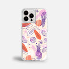 Case Funda Tropical Mix - Blanco Premium Para iPhone 17-12 Samsung S26-S22