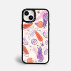 Case Funda Tropical Mix - Blanco Premium Para iPhone 17-12 Samsung S26-S22