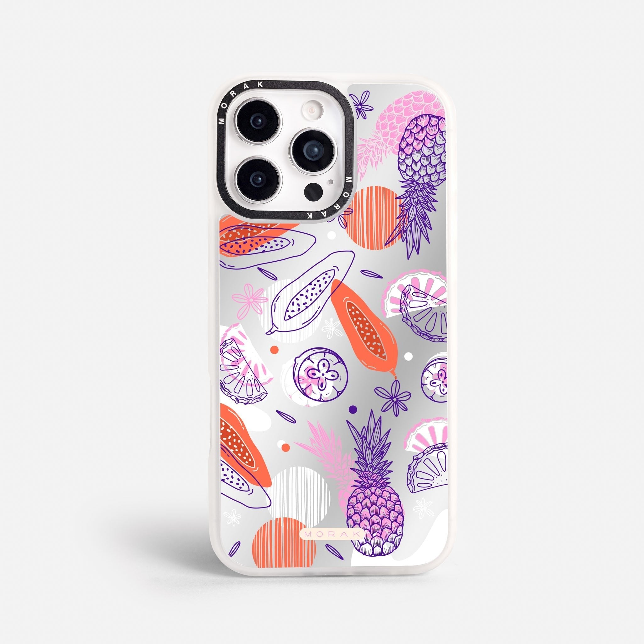 Case Funda Tropical Mix - Espejo Premium Para iPhone 17-12 Samsung S26-S22
