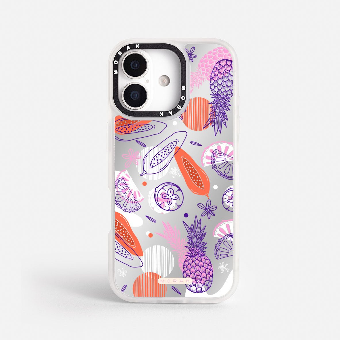 Case Funda Tropical Mix - Espejo Premium Para iPhone 17-12 Samsung S26-S22