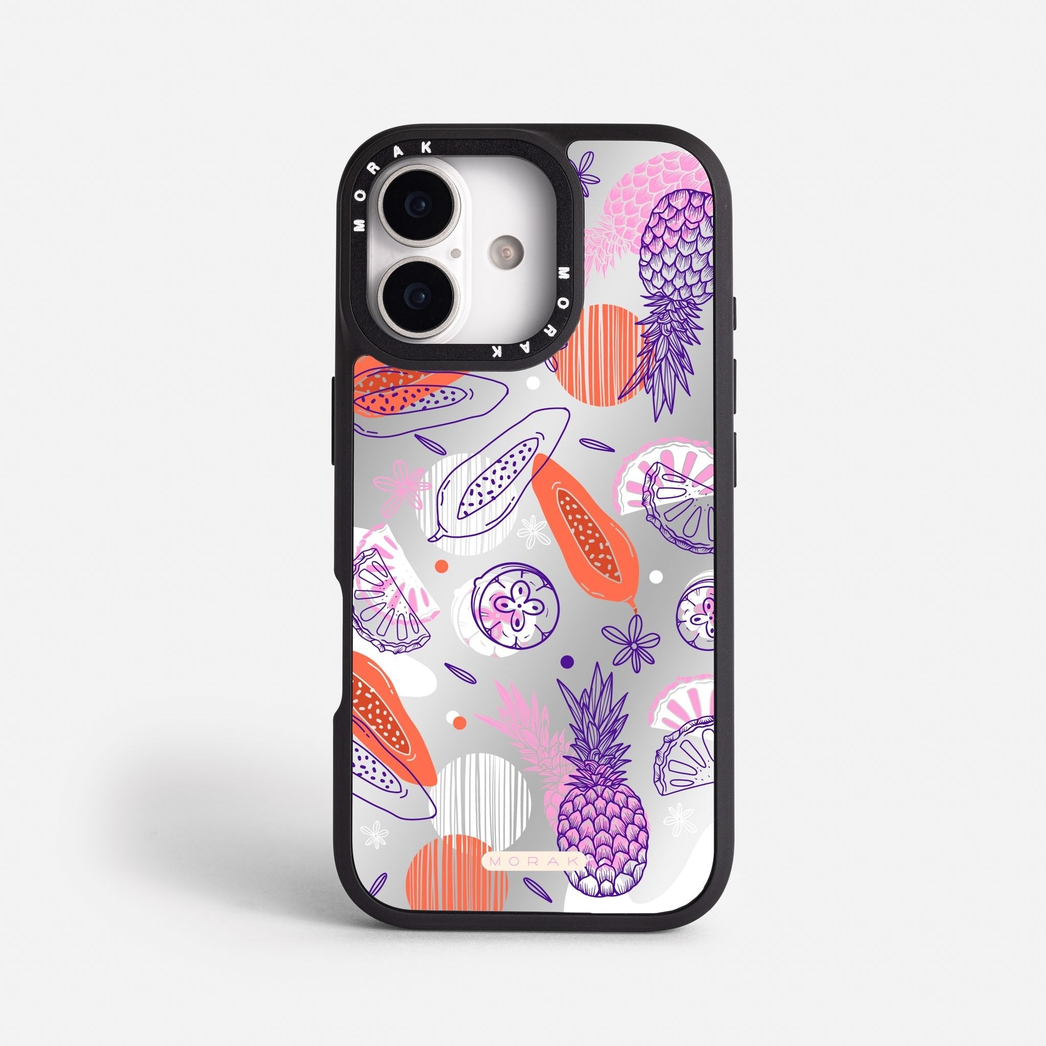 Case Funda Tropical Mix - Espejo Premium Para iPhone 17-12 Samsung S26-S22