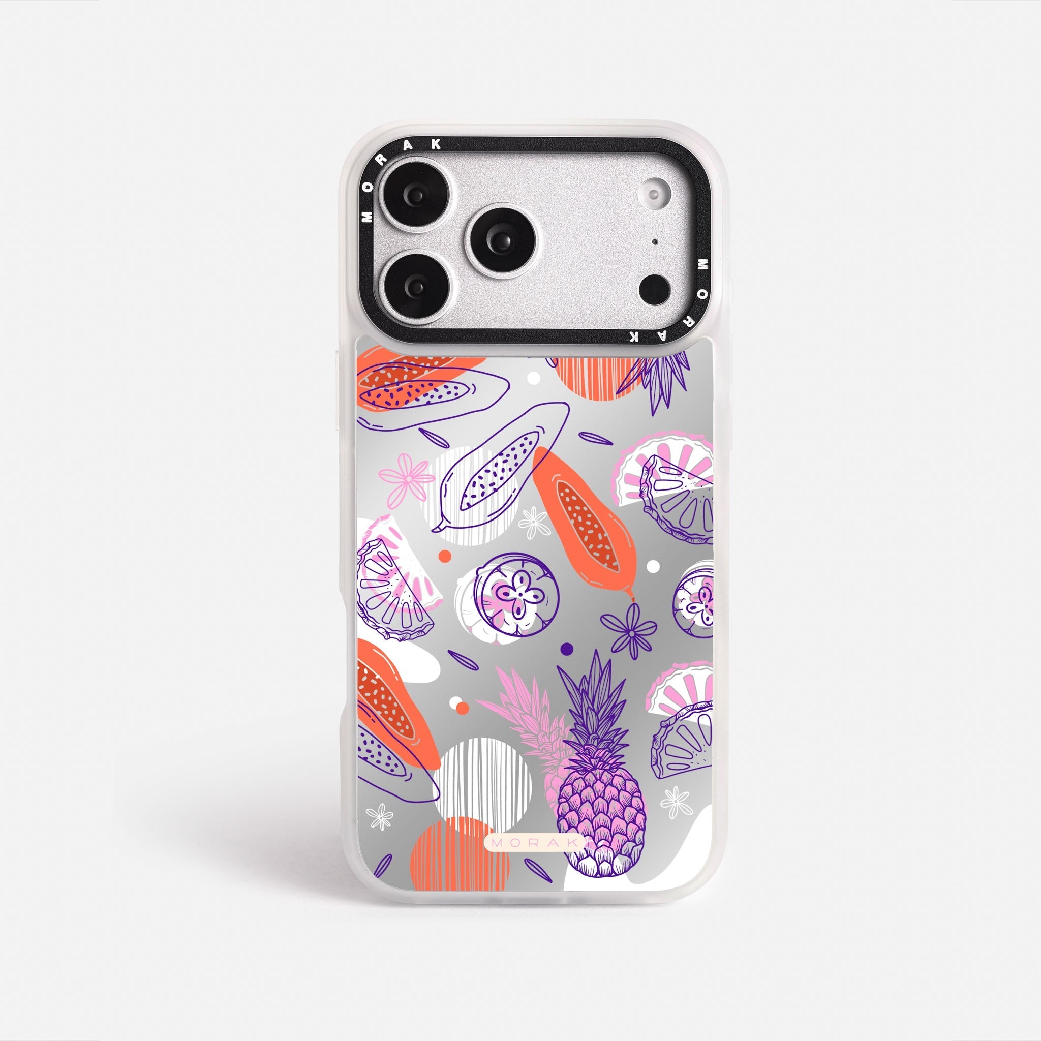 Case Funda Tropical Mix - Espejo Premium Para iPhone 17-12 Samsung S26-S22