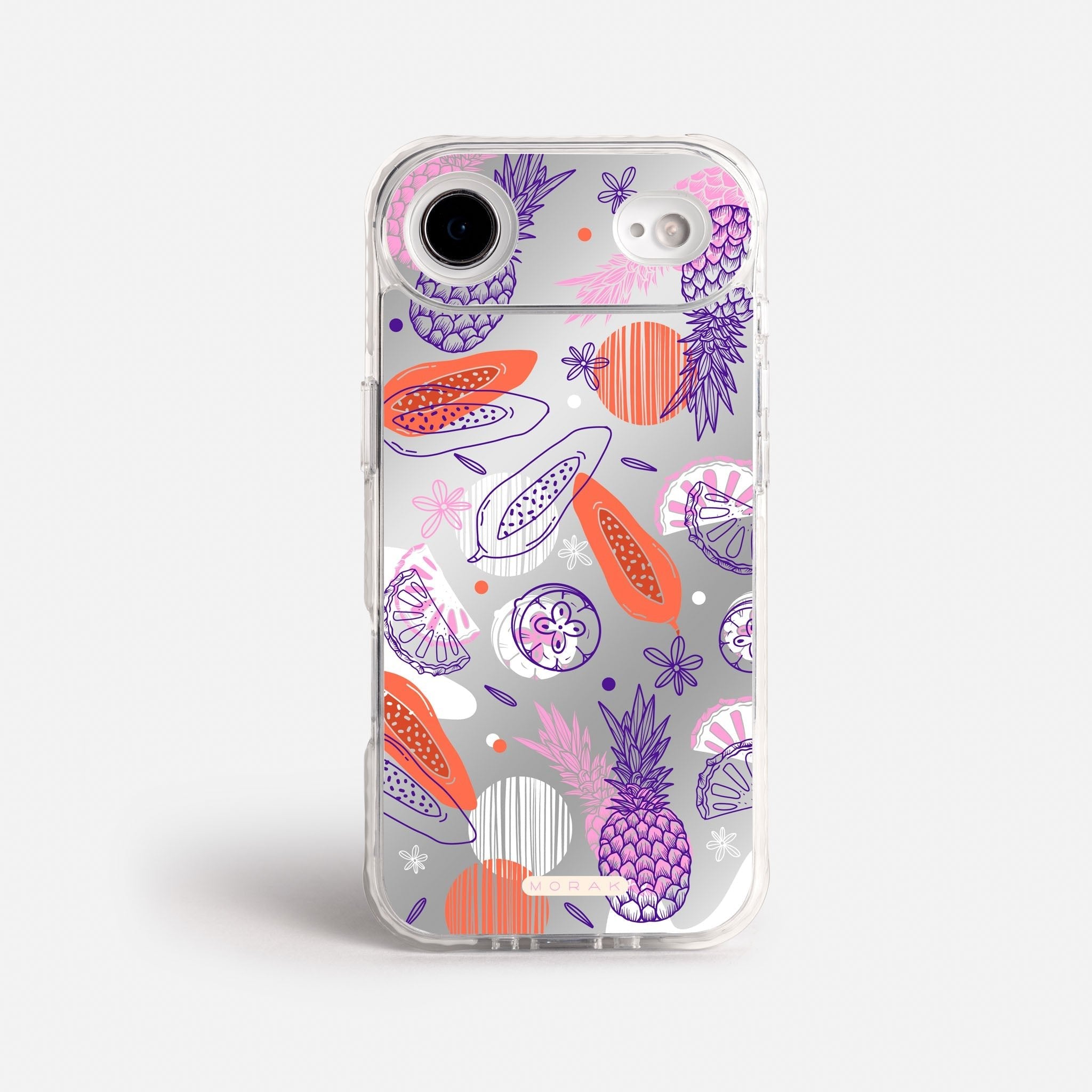 Case Funda Tropical Mix - Espejo Premium Para iPhone 17-12 Samsung S26-S22