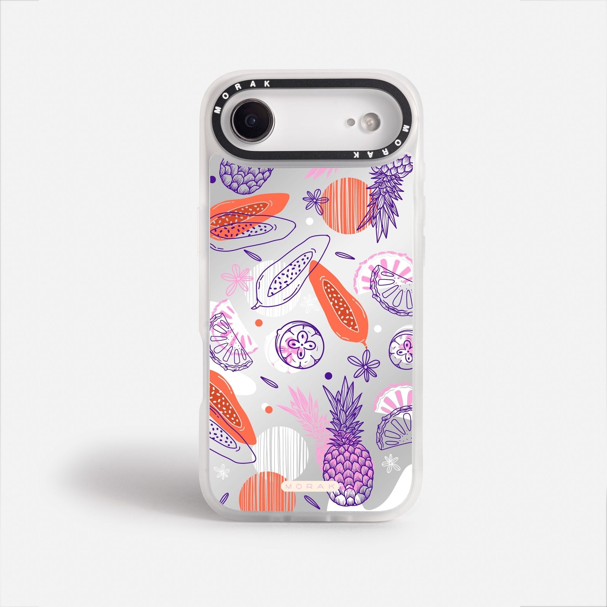 Case Funda Tropical Mix - Espejo Premium Para iPhone 17-12 Samsung S26-S22