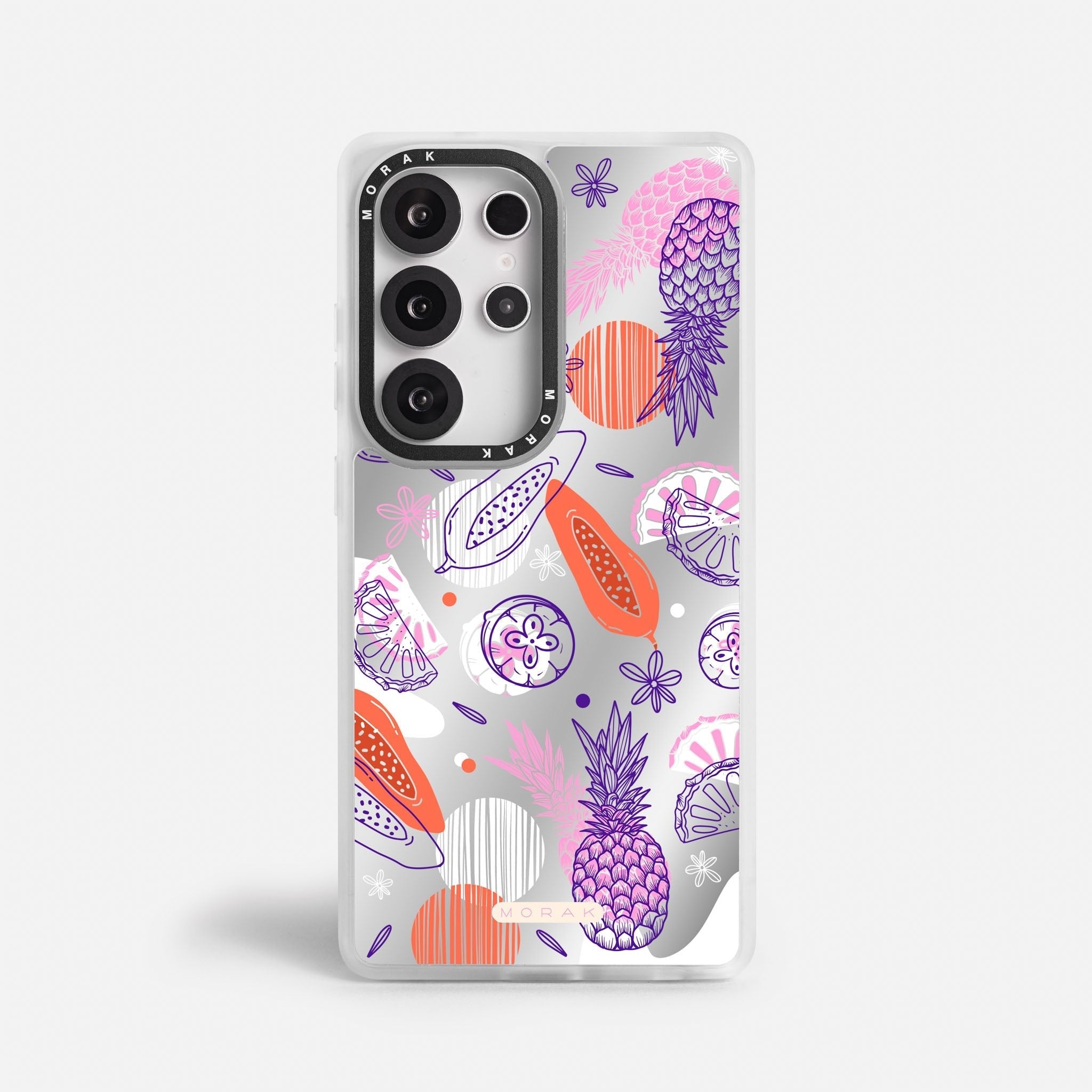 Case Funda Tropical Mix - Espejo Premium Para iPhone 17-12 Samsung S26-S22