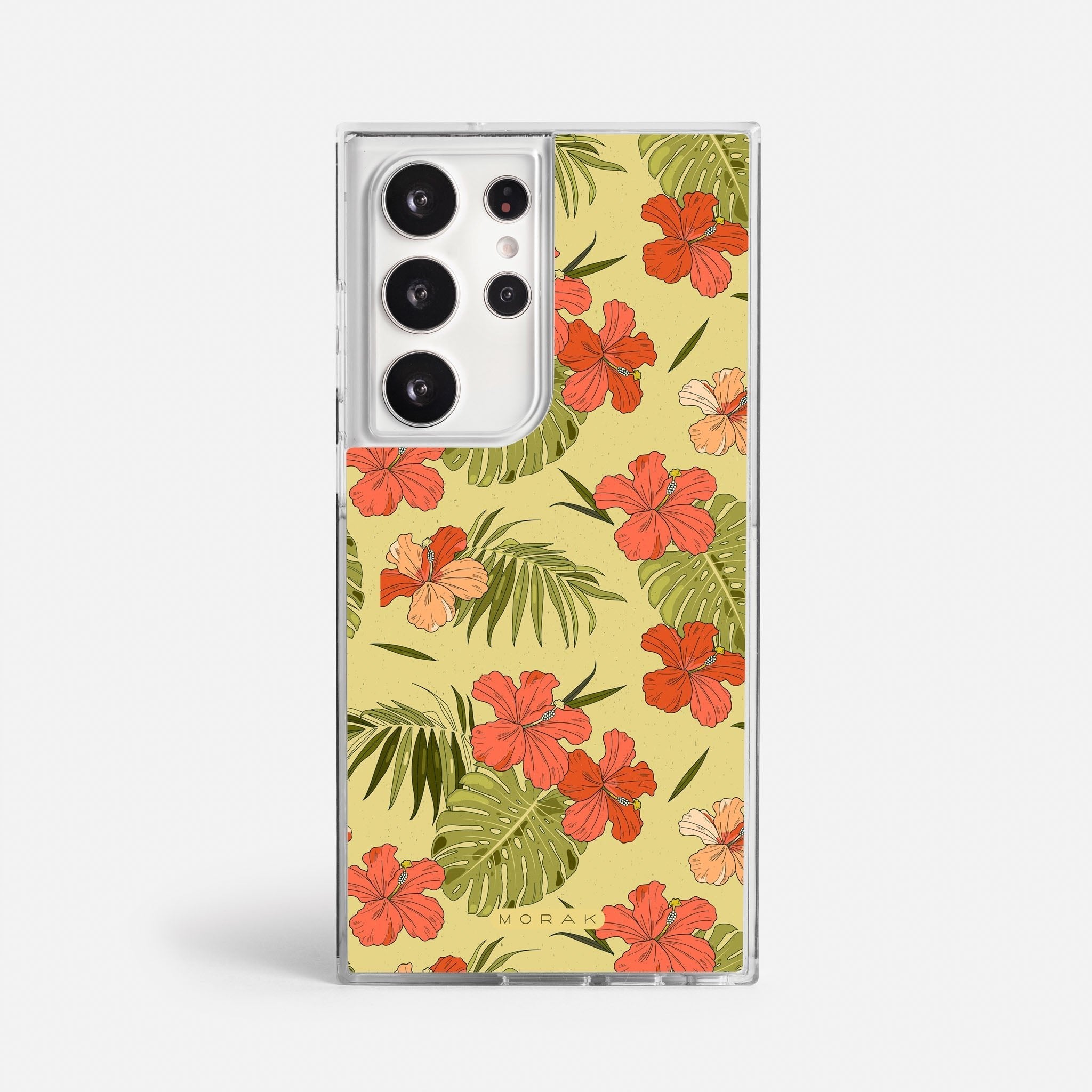 Case Funda Tropik - Blanco Premium Para iPhone 17-12 Samsung S26-S22