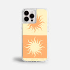 Case Funda Twin Suns - Blanco Premium Para iPhone 17-12 Samsung S26-S22