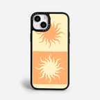 Case Funda Twin Suns - Blanco Premium Para iPhone 17-12 Samsung S26-S22