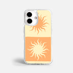 Case Funda Twin Suns - Blanco Premium Para iPhone 17-12 Samsung S26-S22