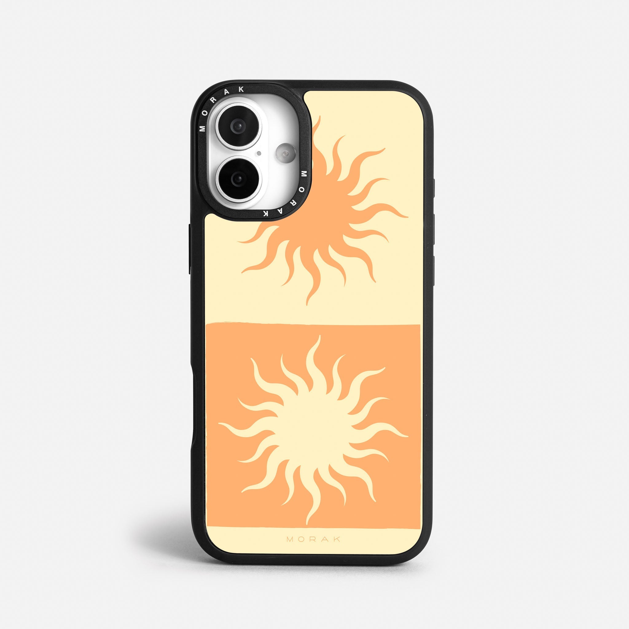 Case Funda Twin Suns - Blanco Premium Para iPhone 17-12 Samsung S26-S22