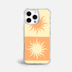 Case Funda Twin Suns - Blanco Premium Para iPhone 17-12 Samsung S26-S22