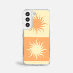 Case Funda Twin Suns - Blanco Premium Para iPhone 17-12 Samsung S26-S22