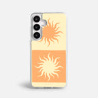 Case Funda Twin Suns - Blanco Premium Para iPhone 17-12 Samsung S26-S22